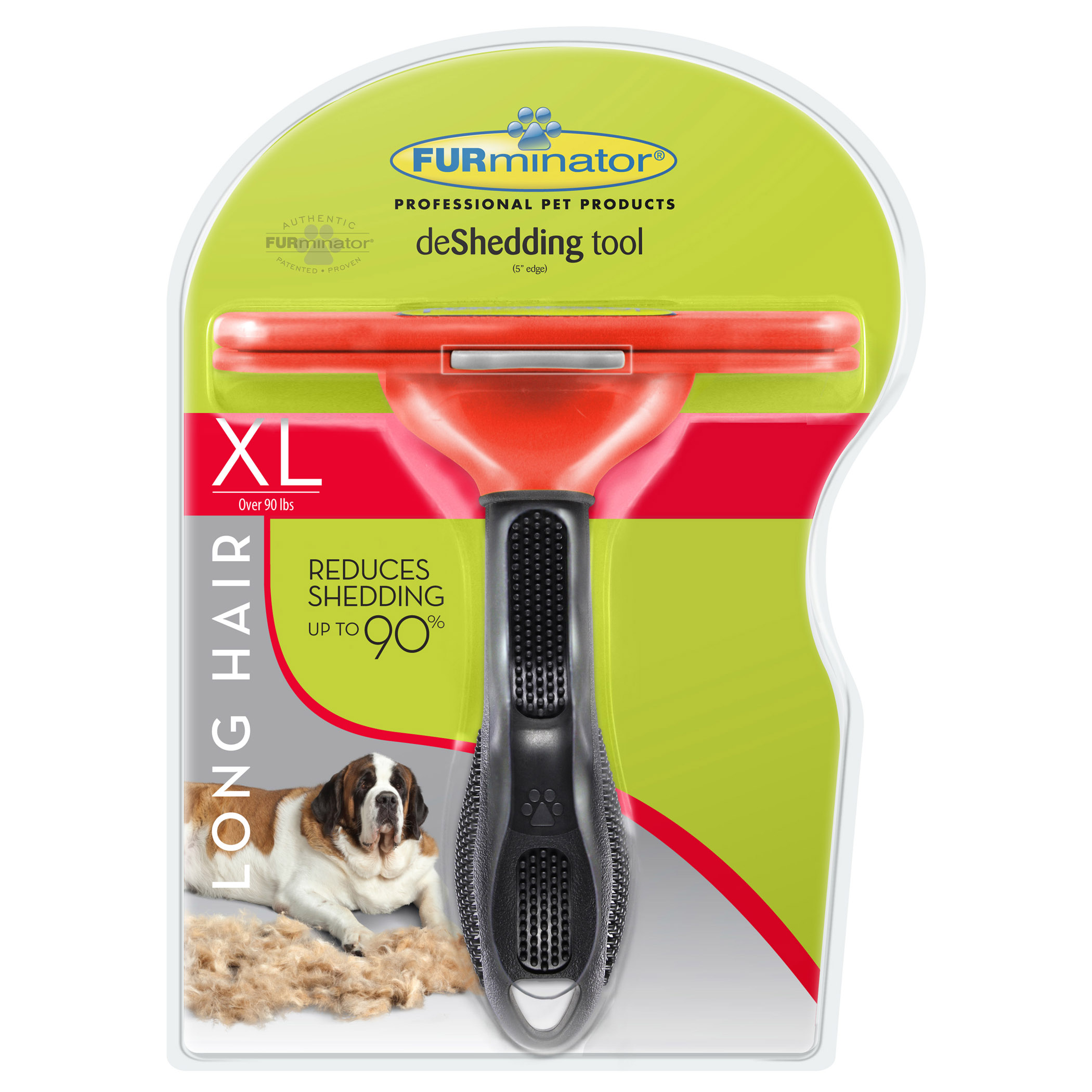 Giant Dog deShedding Tool Long Hair FURminator